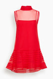 Staud Sterling Mini Dress in Holly