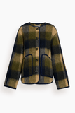 Tanya Taylor Janet Jacket in Maritime Blue Multi