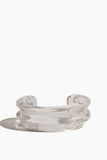 Lizzie Fortunato Bracelets Onda Cuff in Clear Lizzie Fortunato Onda Cuff in Clear