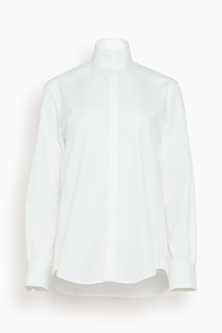 Bourrienne Paris Tops Amazone Shirt in White Bourrienne Paris Amazone Shirt in White