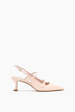 Alexandre Birman Tita Slingback Heel 60 in Frost Pink
