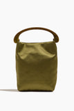 Dries Van Noten Micro Velvet Bag in Olive