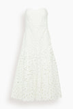 Simkhai Florence Midi Dress in White