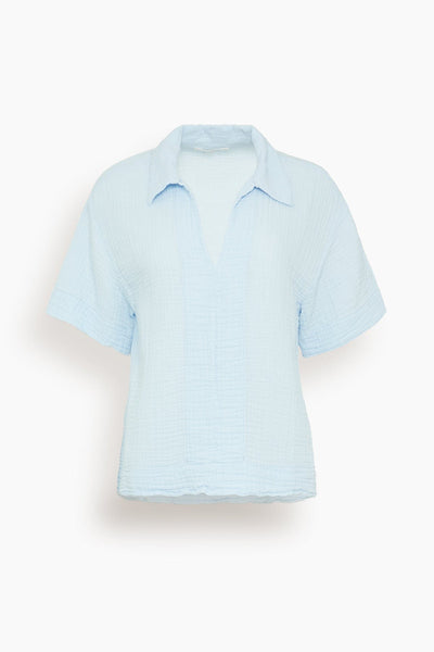 Reign Top in Blue Mist