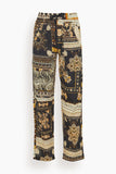 Isabel Marant Pants Fedora Pants in Black/Ochre Fedora Pants in Black/Ochre