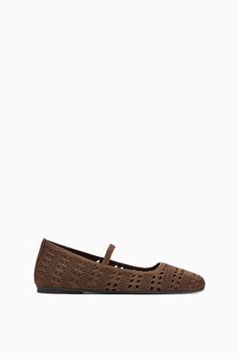 The Max Square Mary Jane in Cinnamon Crochet