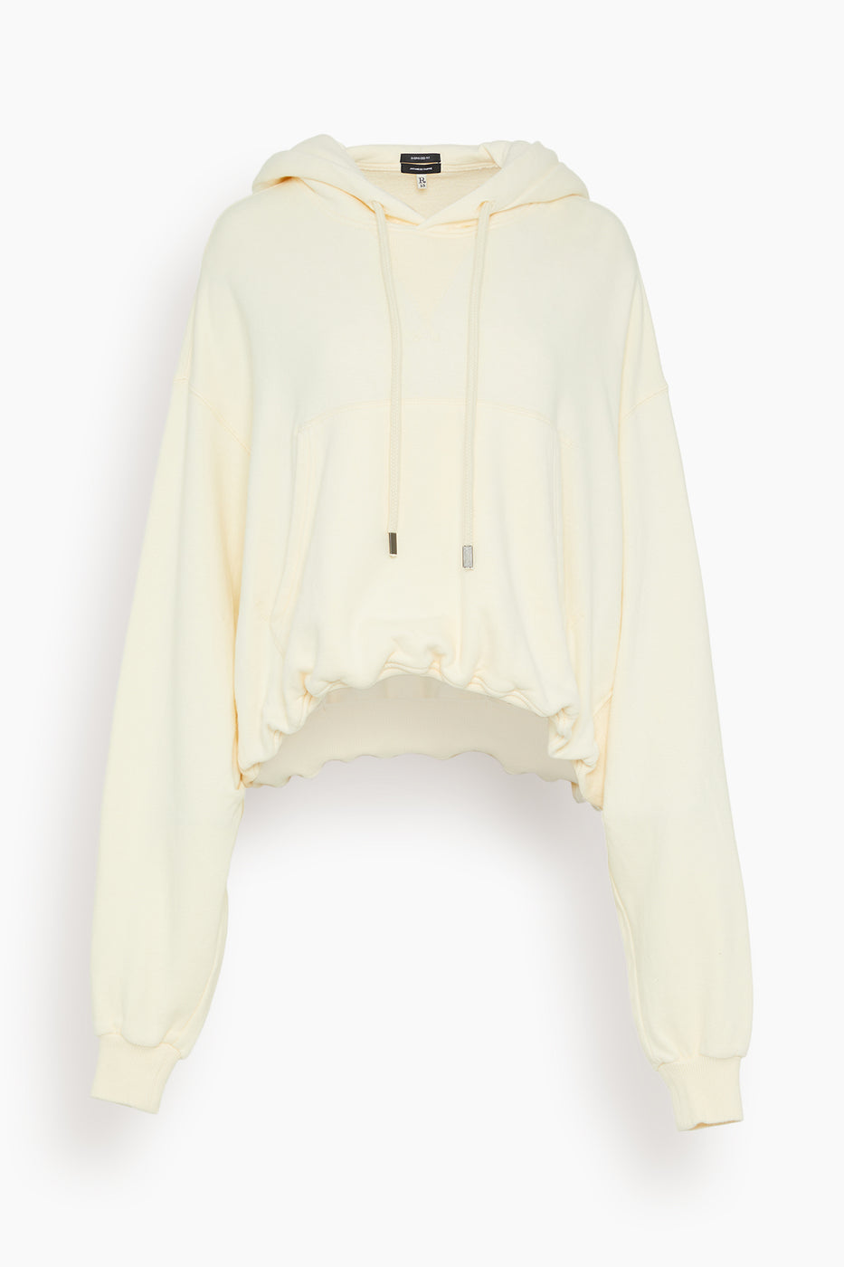 R13 Sweatshirts Balloon Popover Hoodie in Natural R13 Balloon Popover Hoodie in Natural