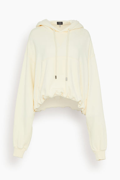 Balloon Popover Hoodie in Natural