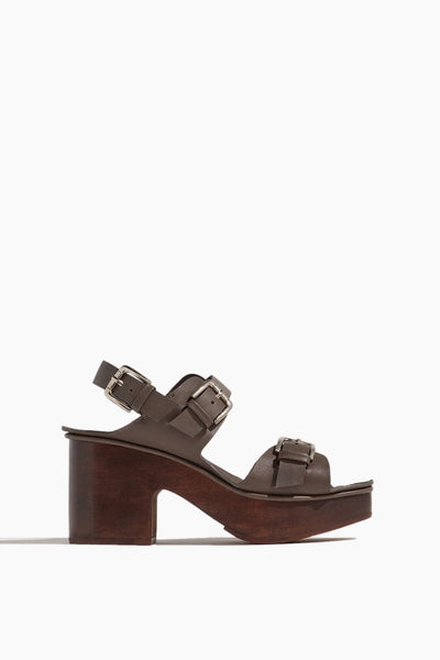 Richi Sandal Clog in Taupe