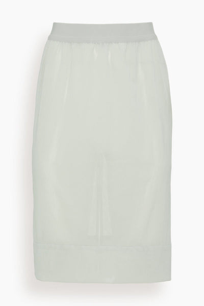 Power Mesh Skirt in Grey