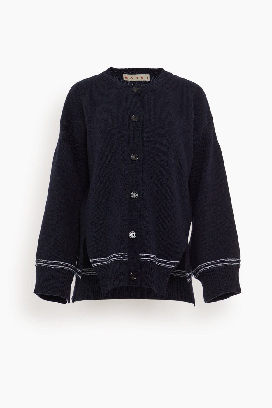 Marni Sweaters Cardigan in Light Navy Marni Cardigan in Light Navy