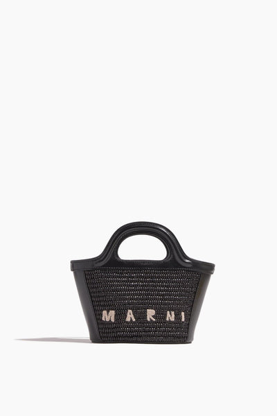 Tropicalia Micro Bag in Black