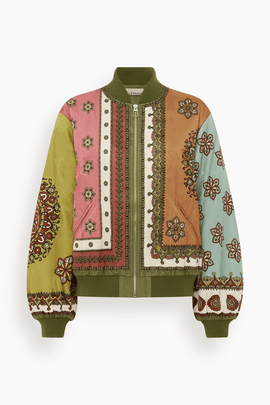 Contina Bomber Jacket in Multi