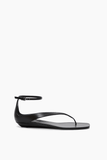 Loulou de Saison Zio Mini Wedge Sandals in Black