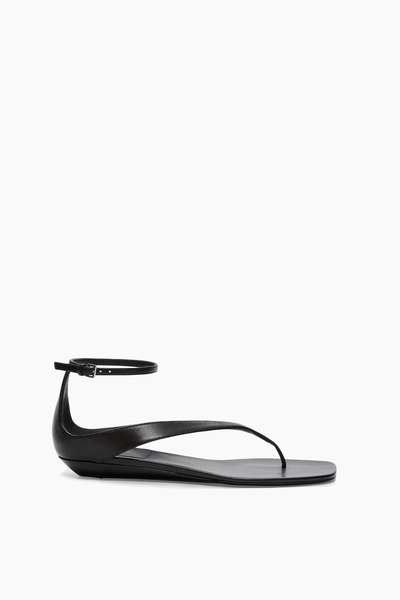 Zio Mini Wedge Sandals in Black