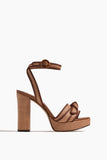 Alexandre Birman Platforms Grosgrain Raffia Platform Sandal in Espresso/Dark Brown Alexandre Birman Grosgrain Raffia Platform Sandal in Espresso/Dark Brown