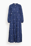 Lemlem Nesanet Dress in Zafi Navy