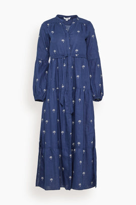 Nesanet Dress in Zafi Navy