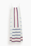 Lemlem Nia Slip Dress in Kibebi Marine