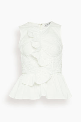 Doering Top in Bright White