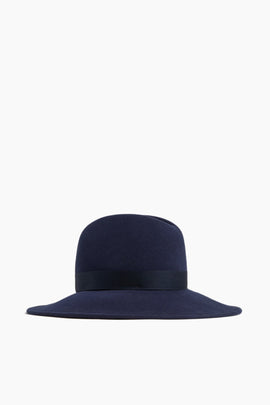 Requiem Hat in Navy Cashmere
