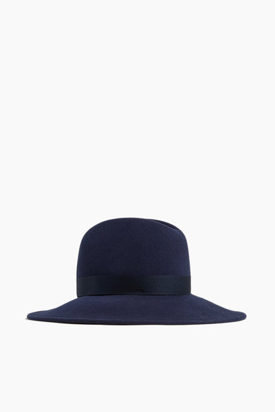 Requiem Hat in Navy Cashmere