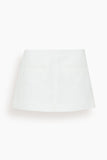 Dorothee Schumacher Skirts Summer Cruise Skort in Pure White Summer Cruise Skort in Pure White