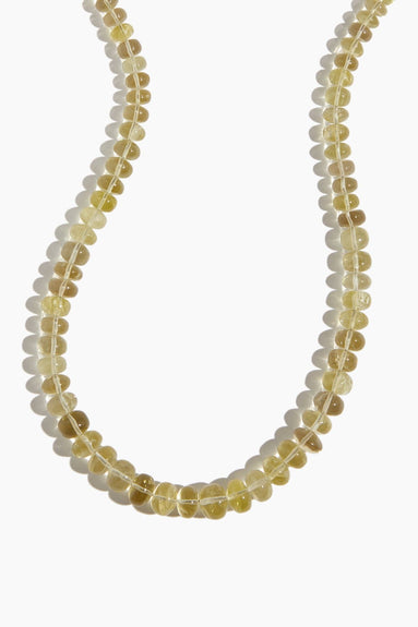 Theodosia Necklaces Clear Lemon Topaz Graduated Candy Necklace