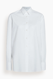 Another Tomorrow Oversized Mens Shirt in White