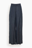 Dries Van Noten Pila Pant in Navy