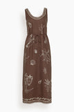 Alemais Casual Dresses Sammy Midi Dress in Chocolate (TS) Alemais Sammy Midi Dress in Chocolate (TS)