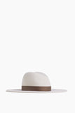 Gigi Burris Hats Jeanne Hat in Ivory/Mink