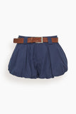 Sea Shorts Adele Sportswear Bubble Short in Navy SEA Adele Sportswear Bubble Short in Navy