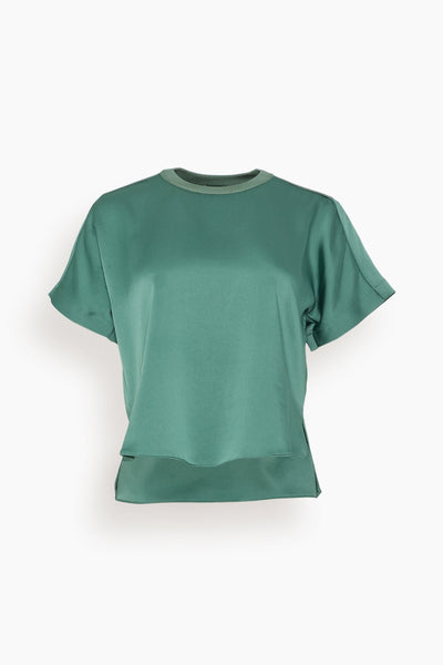 Addy Short Sleeve Combo T-Shirt in Park Slope