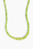 Theodosia Necklaces Faceted Candy Necklace in Fluorescent Green Opal