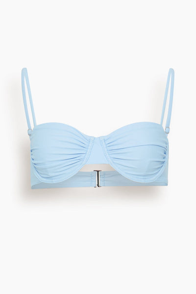 Paloma Bikini Top in Vista Blue