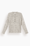 Etoile Isabel Marant Maria Top in Ecru/Black