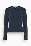 Flore Flore Tops Max Tee in Navy Flore Flore Max Tee in Navy