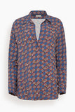 Dries Van Noten Celindra Shirt in Blue