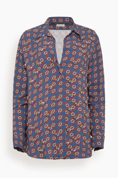 Celindra Shirt in Blue