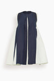 Lovebirds Hubble Dress in Midnight Blue/Ivory