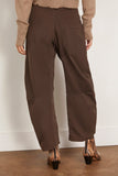 Nili Lotan Shon Pant in Chocolate Brown