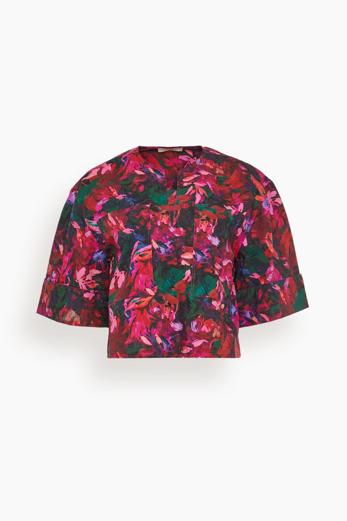 Ulla Johnson Tops Suri Blouse in Hibiscus Ulla Johnson Suri Blouse in Hibiscus