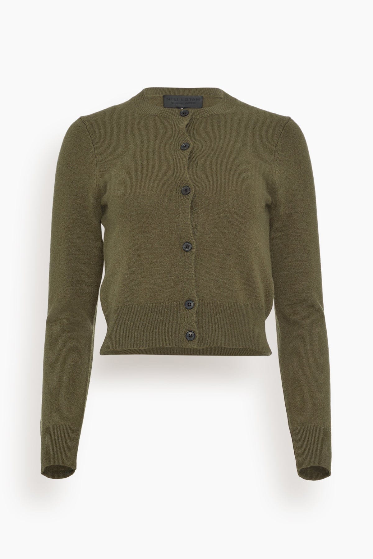 Nili Lotan March Cardigan in Dark Moss – Hampden Clothing