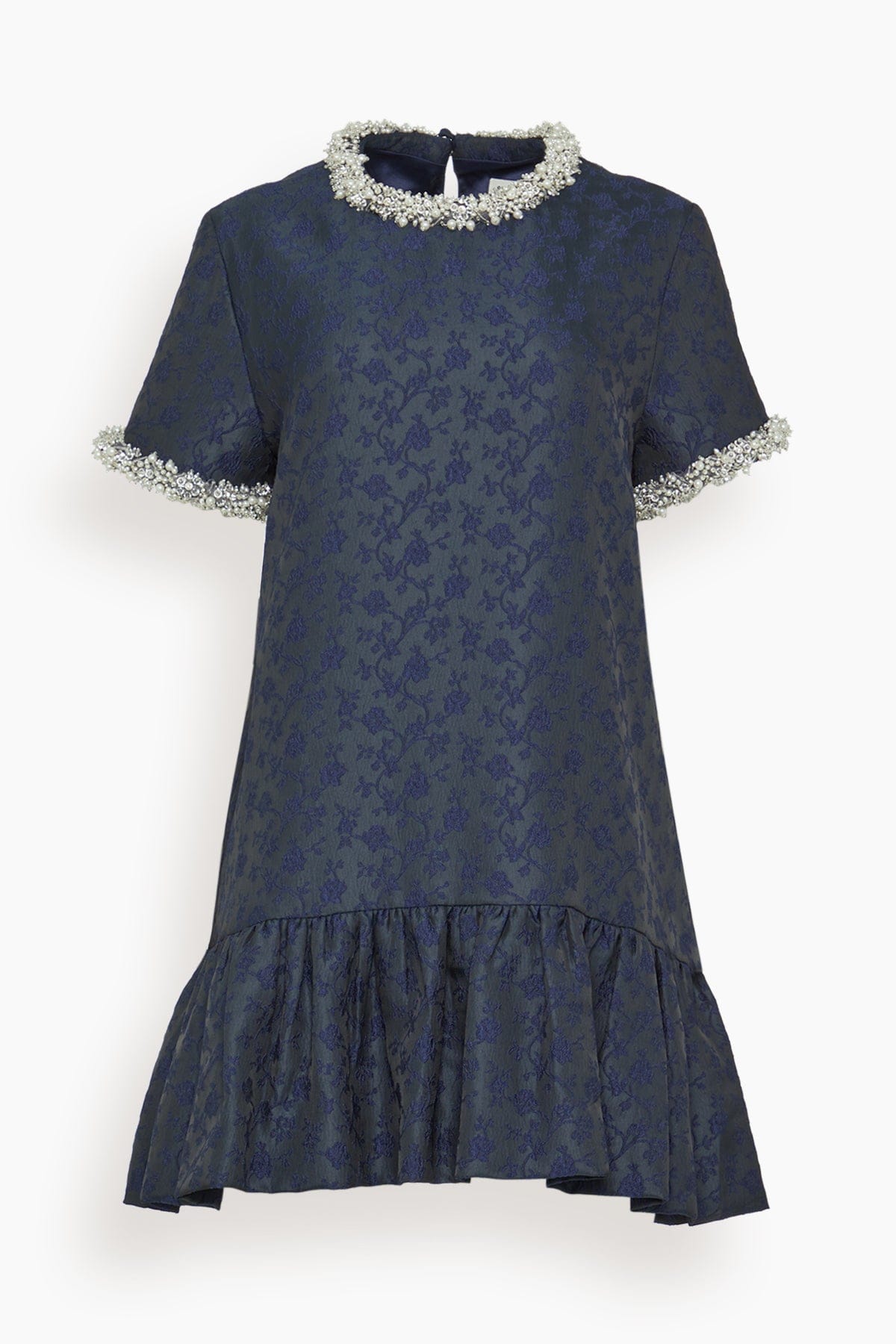 Simkhai Alison Short Sleeve Mini Dress in Midnight Hampden Clothing Simkhai Alison Short Sleeve Mini Dress in Midnight Hampden Clothing