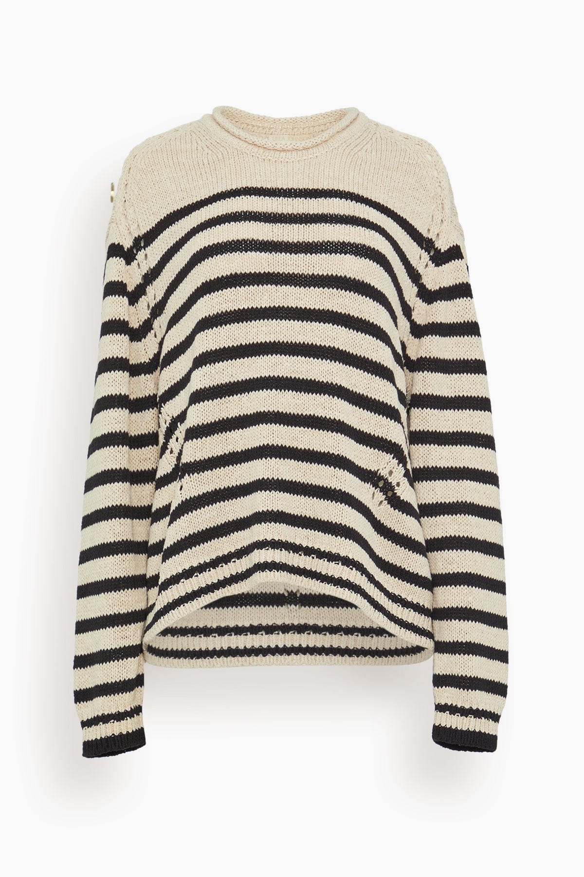 Ulla Johnson Leonie Pullover in Sailor Stripe