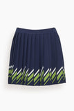 Tanya Taylor Billie Skirt in Maritime Blue