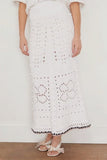 Dorothee Schumacher Skirts Bohemian Mood Skirt in Pure White Dorothee Schumacher Bohemian Mood Skirt in Pure White