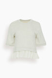 Ulla Johnson Tops Harper Top in Cowrie Ulla Johnson Harper Top in Cowrie