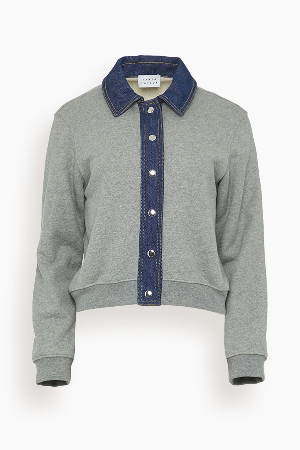 Tanya Taylor Rita Jacket in Heather Grey